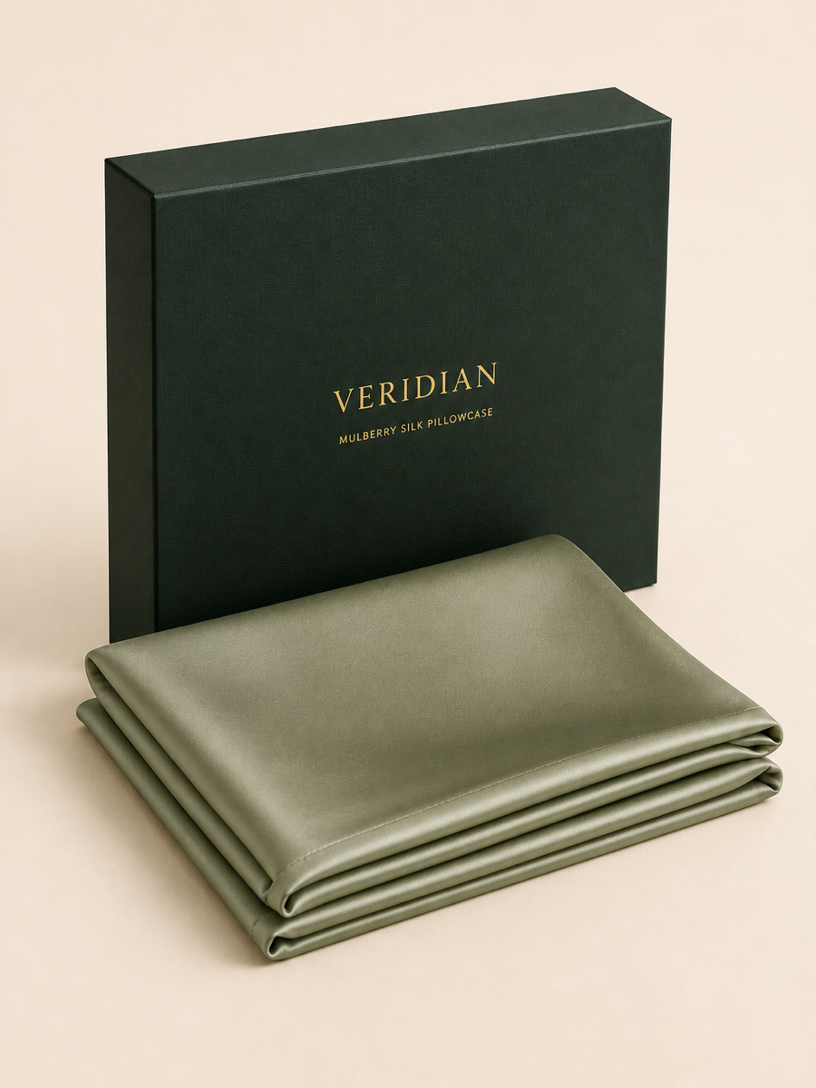 Veridian Mulberry Silk Pillowcase
