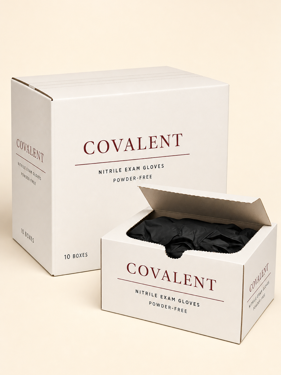 Covalent Nitrile Exam Gloves (case of 10 boxes)