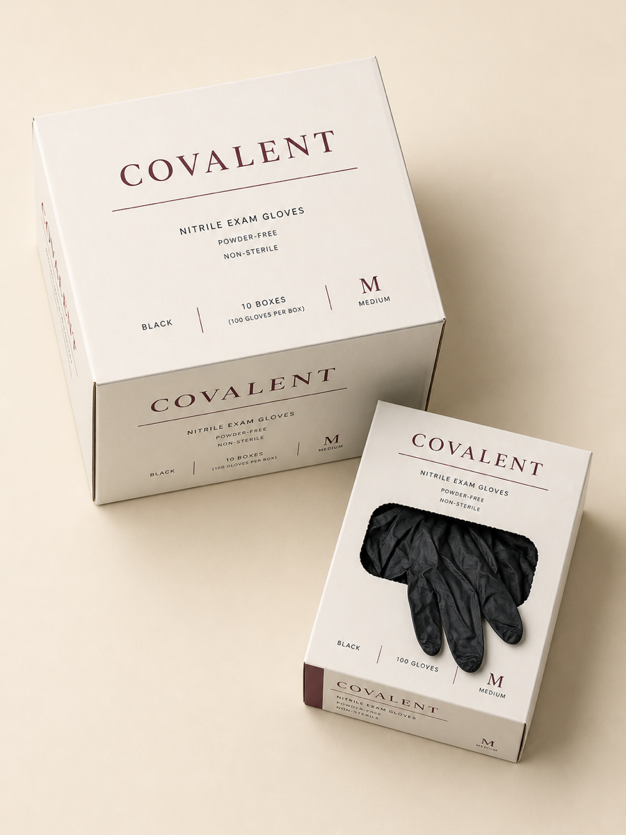 Covalent Nitrile Exam Gloves (case of 10 boxes)