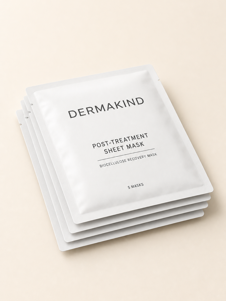 Dermakind Post-Treatment Sheet Masks (5-pack)