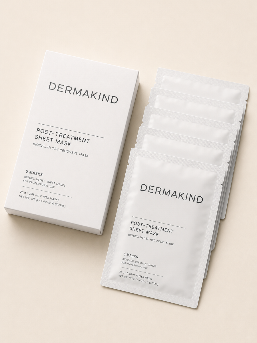 Dermakind Post-Treatment Sheet Masks (5-pack)