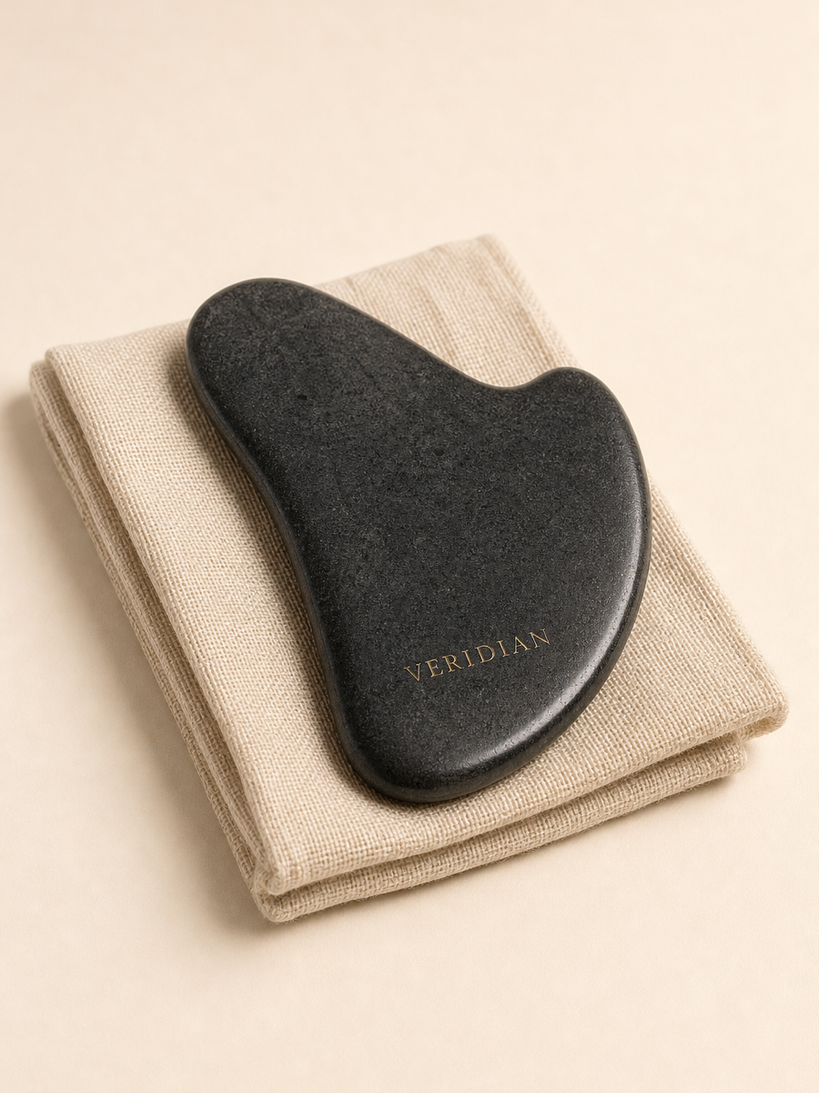 Veridian Bian Stone Gua Sha