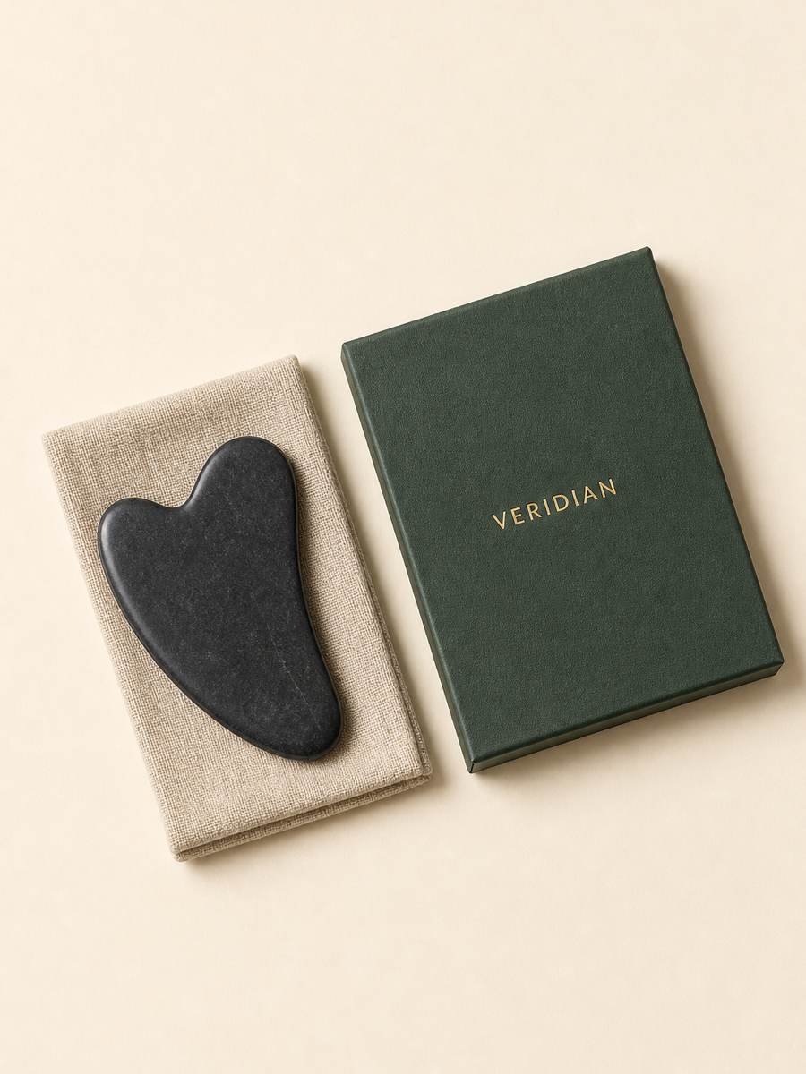 Veridian Bian Stone Gua Sha