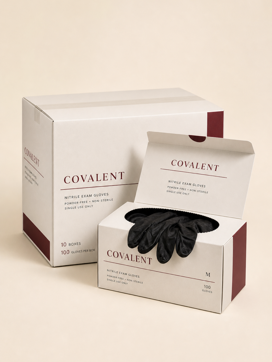 Covalent Nitrile Exam Gloves (case of 10 boxes)